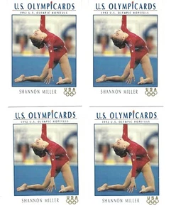 SHANNON MILLER 1992 IMPEL USA OLYMPICS HOPEFULS GYMNASTICS CARD #46 - Picture 1 of 2