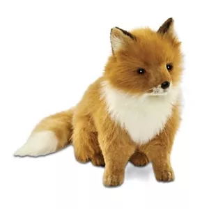 Hansa - Sitting Fox - Realistic Animal Stuffed Plush Toy - 24cm - Picture 1 of 1