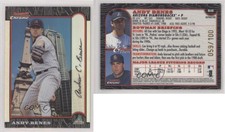 1999 Bowman Chrome International Refractor /100 Andy Benes #68