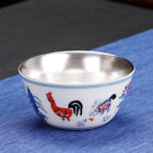  Chinese Ceramic Teacups Retro Drinking Glasses Chicken Single