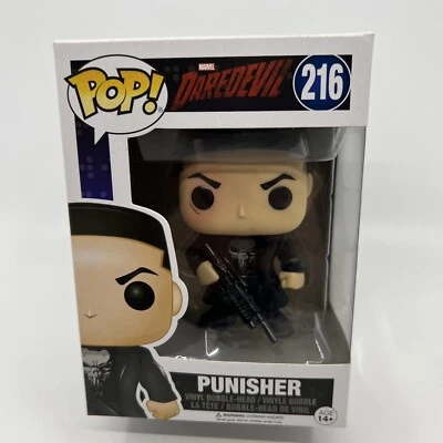 Funko Pop Marvel Daredevil: Punisher Vinyl Bobble Head Nice Condition B2 - Image 1 of 4
