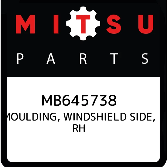 MB645738 Mitsubishi Moldagem, lado do para-brisa, destro MB645738, Nova Peça Genuína OEM - Imagem 1 de 1
