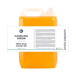 Mystic Moments | Camelina Virgin Carrier Oil - 100% Pure - 5 Litres - Picture 1 of 4