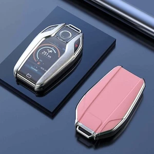TPU FOB Case Cover For BMW G11 i8 7Series 740i 750i Touchscreen Remote Smart Key - Foto 1 di 20