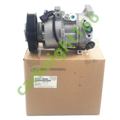 Compresor de aire acondicionado nuevo para Hyundai Accent Kia Rio 1,6 L 2012-2017 97701-1W600 Foto 1 de 4