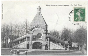 SAINT-ANNE-D'AURAY 56 La Scala Sancia Morbilhan CPA animée écrite en 1908 - Picture 1 of 2