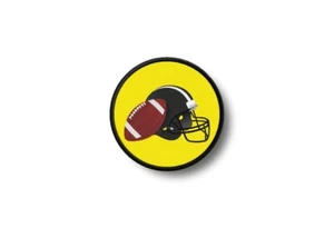Patch Badge Printed Fusible Football Soccer American - Picture 1 of 1