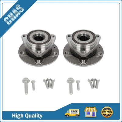 Pair (2) Front Wheel Hub Bearing Fits Audi A3 Q3 TT Volkswagen Golf Jetta Tiguan — 第 1/4 张图片