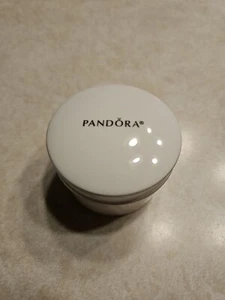 Authentic Pandora ~ Ceramic Jewelry Trinket Box - Picture 1 of 8