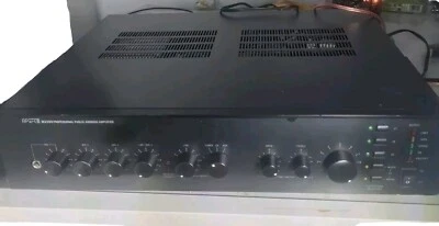 APART MA200 Pro Public Address Amplifier  4x line 4x Mic 200W Power Amp - Image 1 of 2