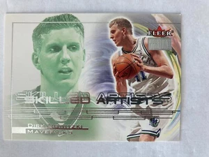 2000-01 Fleer Premium Skilled Artists #10SA Dirk Nowitzki Dallas Mavs - Picture 1 of 2