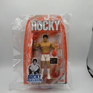 Pre Fight Rocky Balboa Rocky I 1 Movie Best Of Series Figure 2007 Jakks pkg dmg - Picture 1 of 2