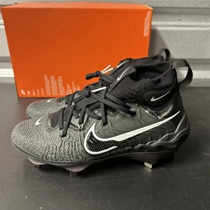 🔥Nike DJ6517-010 Herren Gr. 7 schwarz/grau Alpha Huarache NXT Metall Baseball Stollen - Bild 1 von 6