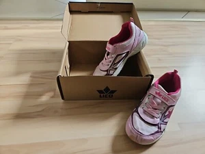 Lico Kinder Hallenturnschuhe Mädchen Turnschuhe Salford Gr. 34 Rosa Pink - Bild 1 von 11