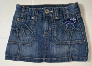 Brand New- Guess Denim Mini Skirt Girls (Size 8) - Picture 1 of 9