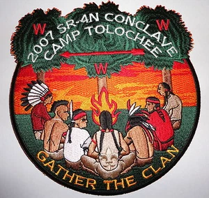 2007 SR-4N OA Conclave Back Patch - Pilthlako Host Lodge - Picture 1 of 1