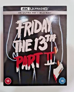 4K UHD BLU-RAY FRIDAY THE 13TH PART II BRAND NEW SEALED UK STOCK - Picture 1 of 2