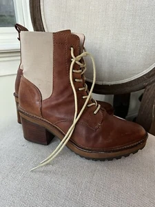Stivaletti Kelsi Dagger Brooklyn da donna Parkway in pelle marrone taglia 8,5 - Foto 1 di 9