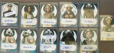 2018 Topps Star Wars The Last Jedi- SERIES 1 Auto Autograph Card - YOU PICK
