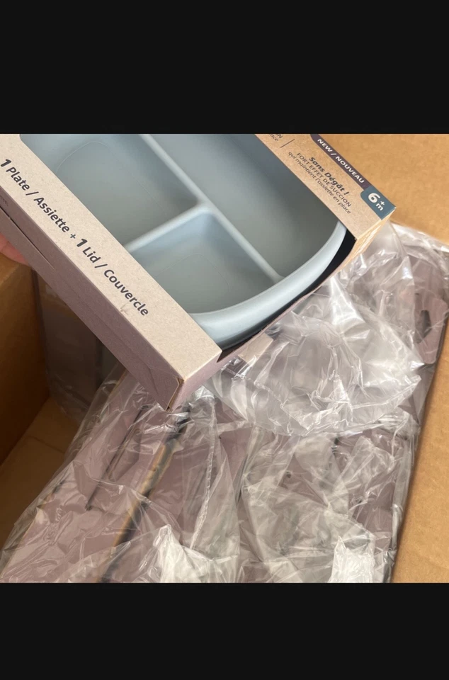 Placa de succión y tapa NUK para Nature a prueba de fugas ** PACK DE 2 ** NUEVO EN CAJA Foto 1 de 1