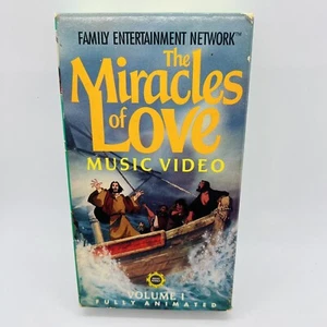 The Miracles of Love Music Video Vol 1 Fully Animated VHS Tape Cartoon - Picture 1 of 12