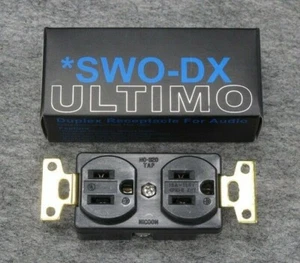 New OYAIDE Electric SWO-DX ULTIMO Wall Outlet Receptacle for Audio from Japan - Picture 1 of 3