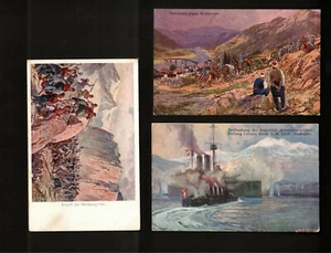 Montenegro - Austria Occupation Post Cards, Scarce - Picture 1 of 4