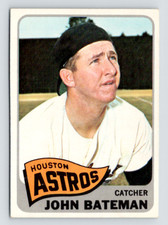 1965 Topps Card, #433 John Bateman, Houston Astros, see Video
