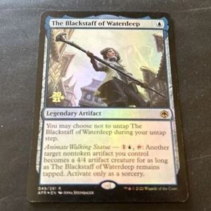 Magic The Blackstaff of Waterdeep - Lámina de juego ligera - Promociones: tarjetas de prelanzamiento - Imagen 1 de 2
