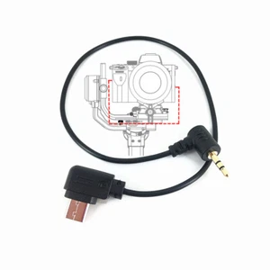 RSS Control Cable for Fujifilm XT4 XT3 XT30 X100V DJI Ronin-SC RSC2 RS2 UsbC-2.5 - Picture 1 of 4