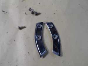 1997 ROVER MGF MG TF 1.6 1.8 VVC PAIR OF CHROME BOOT FINISHERS & FIXINGS - Picture 1 of 1