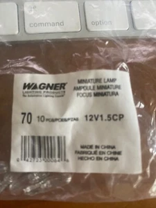 Wagner Miniature Lamp Part 70 - Quantity of 5 - Picture 1 of 1
