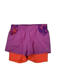 NEW Girls Champion DUODRY Purple And Pink Athletic Shorts Size XL - Picture 1 of 2