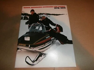 Vintage Yamaha Snowmobile Accessories Apparel Catalog 1978 1979 - Picture 1 of 11