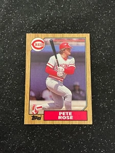 1987 Topps Pete Rose #200 Cincinnati Reds NM/MT - Bild 1 von 2