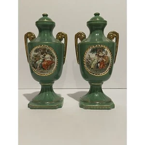 Rare Hard to Find Early 21st Century Pair Of English Urns Made In England - Picture 1 of 21