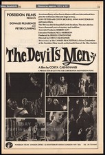 The Devil's Men__LAND OF THE MINOTAUR__Orig. 1976 Trade AD_poster__PETER CUSHING