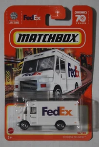 Matchbox 70 Years FedEx Delivery Truck Express Delivery TM 3+ MATTEL Metal 2023 - Picture 1 of 12