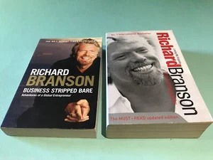 Richard Branson Losing My Virginity & Business Stripped Bare books DAMAGED - Picture 1 of 6