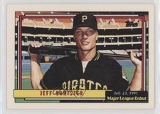1991-92 Topps Major League Debut 1991 Box Set Jeff Banister #8 Rookie RC