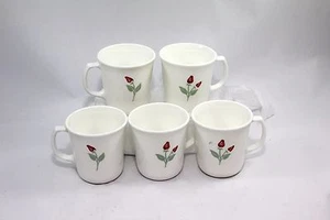 Corelle Bonnie Rose Tassen 5 Stück - Bild 1 von 8