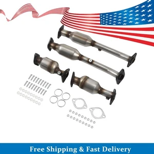 Exhaust For 05-12 Pathfinder 4.0L 4Pcs GEARZAAR Replacement Stainless Steel - Picture 1 of 9