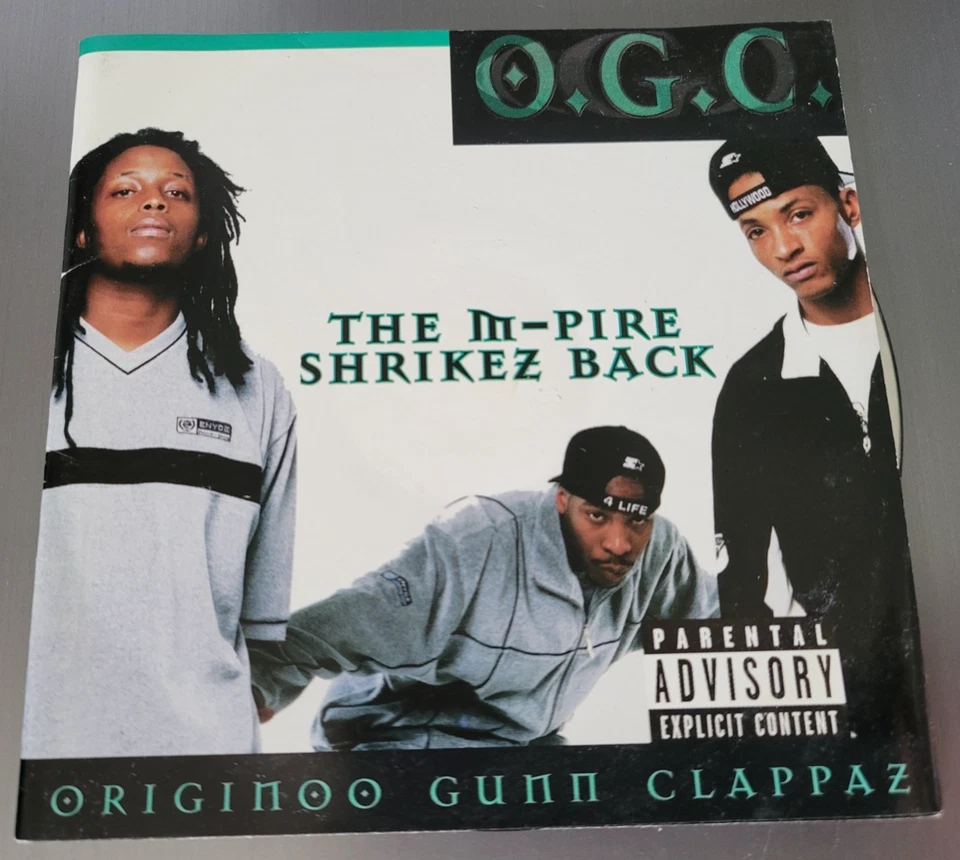 1999 O.G.C. ORIGINOO GUNN CLAPPAZ THE M-PIRE SHRIKEZ BACK Hip Hop Rap CD &Insert - Imagem 1 de 3