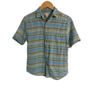 Carbon2cobalt Button Down Hemd Herren Gr. S blau gestreift Baumwolle gefüttert " - Bild 1 von 4