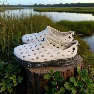 Unisex Kane Revive Recovery Shoes White Black Speckle Mens 10 / Womens 12 - Picture 1 of 7
