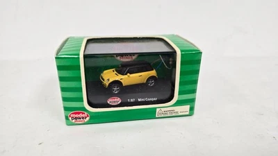 MODEL POWER MINIS #19130 HO SCALE MINI COOPER NEW IN BOX Free S&H - Image 1 of 4