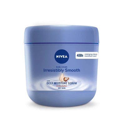 Crema corporal Nivea irresistiblemente suave con manteca de karité, 13,5 oz (400 ml) Foto 1 de 4