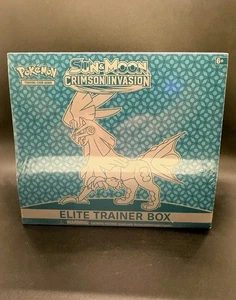 Pokemon TCG : Sun & Moon Crimson Invasion Elite Trainer Box ETB - Sealed New - Picture 1 of 1