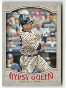 2016 TOPPS GYPSY QUEEN #139 ALEX RODRIGUEZ NEW YORK YANKEES - Picture 1 of 2
