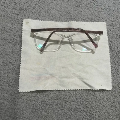 Gafas Phoebe, solo monturas, P322 CLR, 54-17-140 HM, plástico, transparente/rosa Foto 1 de 4